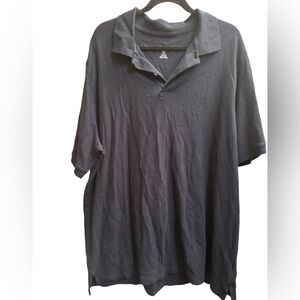 HB Collared Men’s Buttery Soft Polo Shirt Navy Blue Men’s SZ XXL Short Sleeve